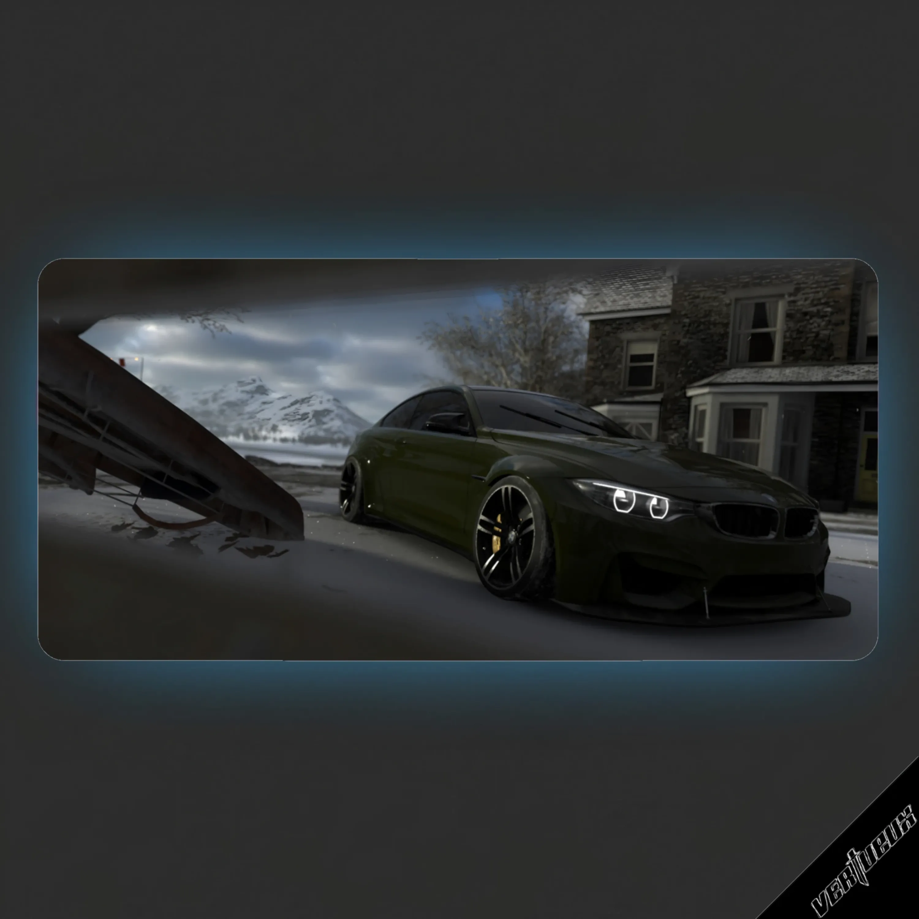 Car Fulda, 70x30 / 90x40 Mousepad