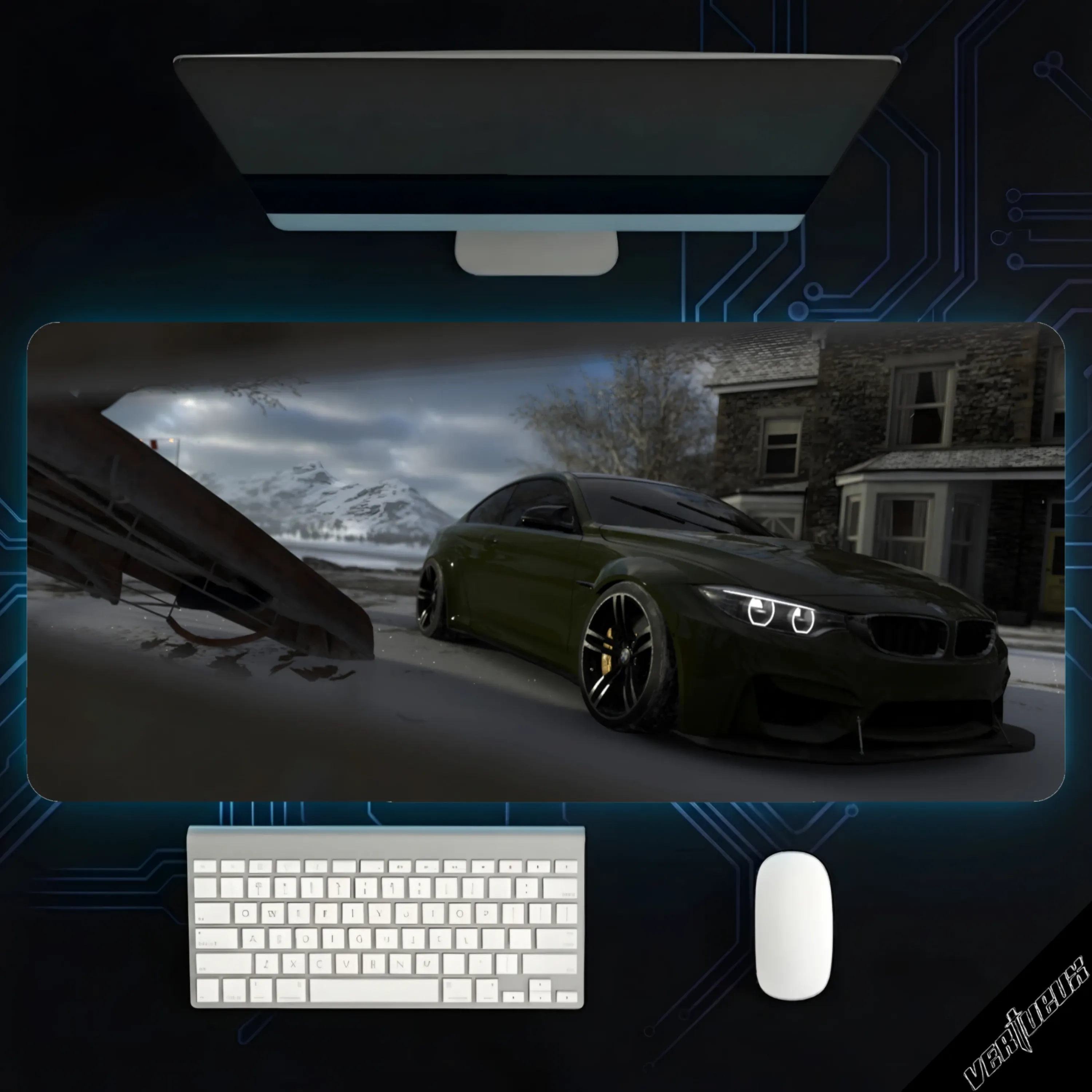 Car Fulda, 70x30 / 90x40 Mousepad