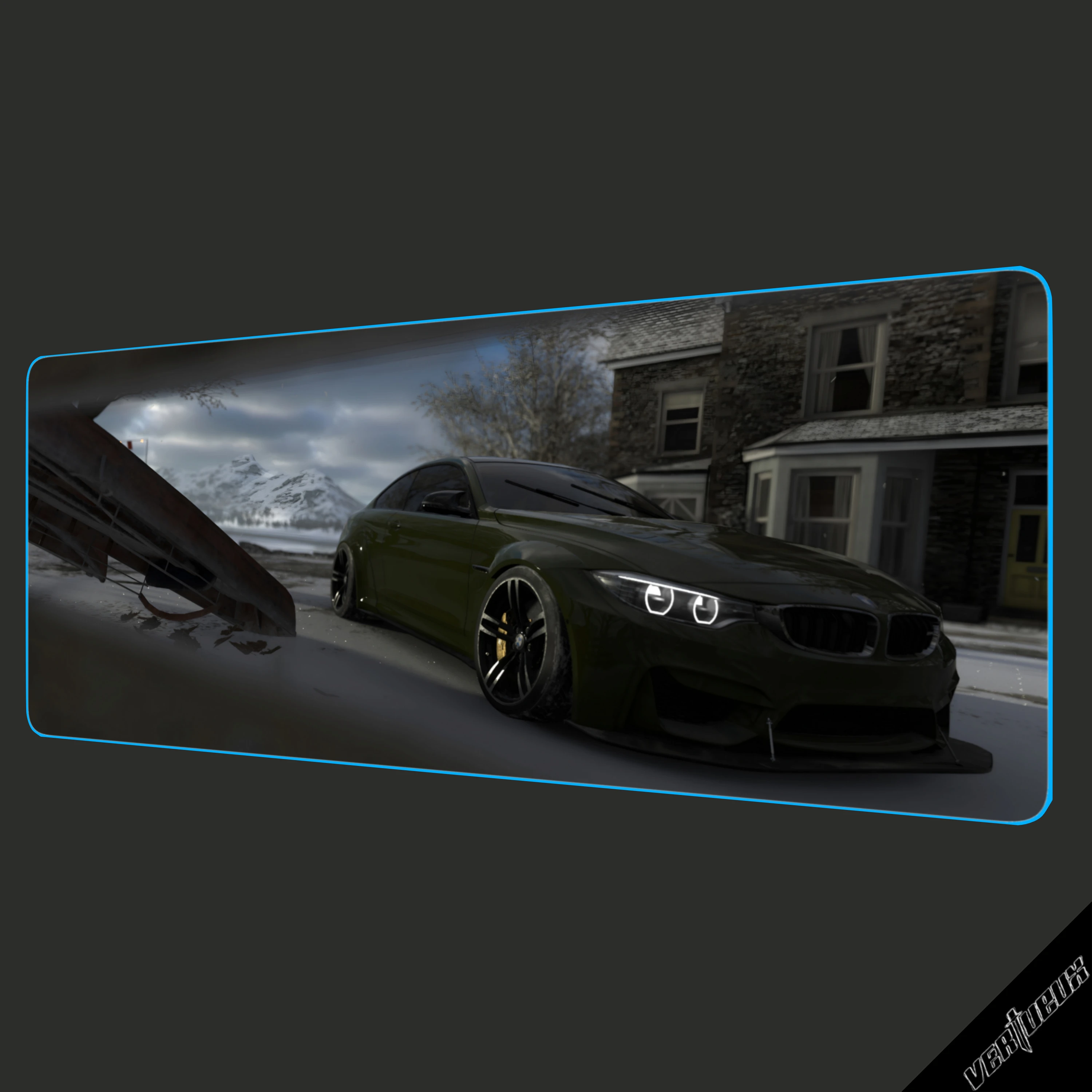Car Fulda, 70x30 / 90x40 Mousepad