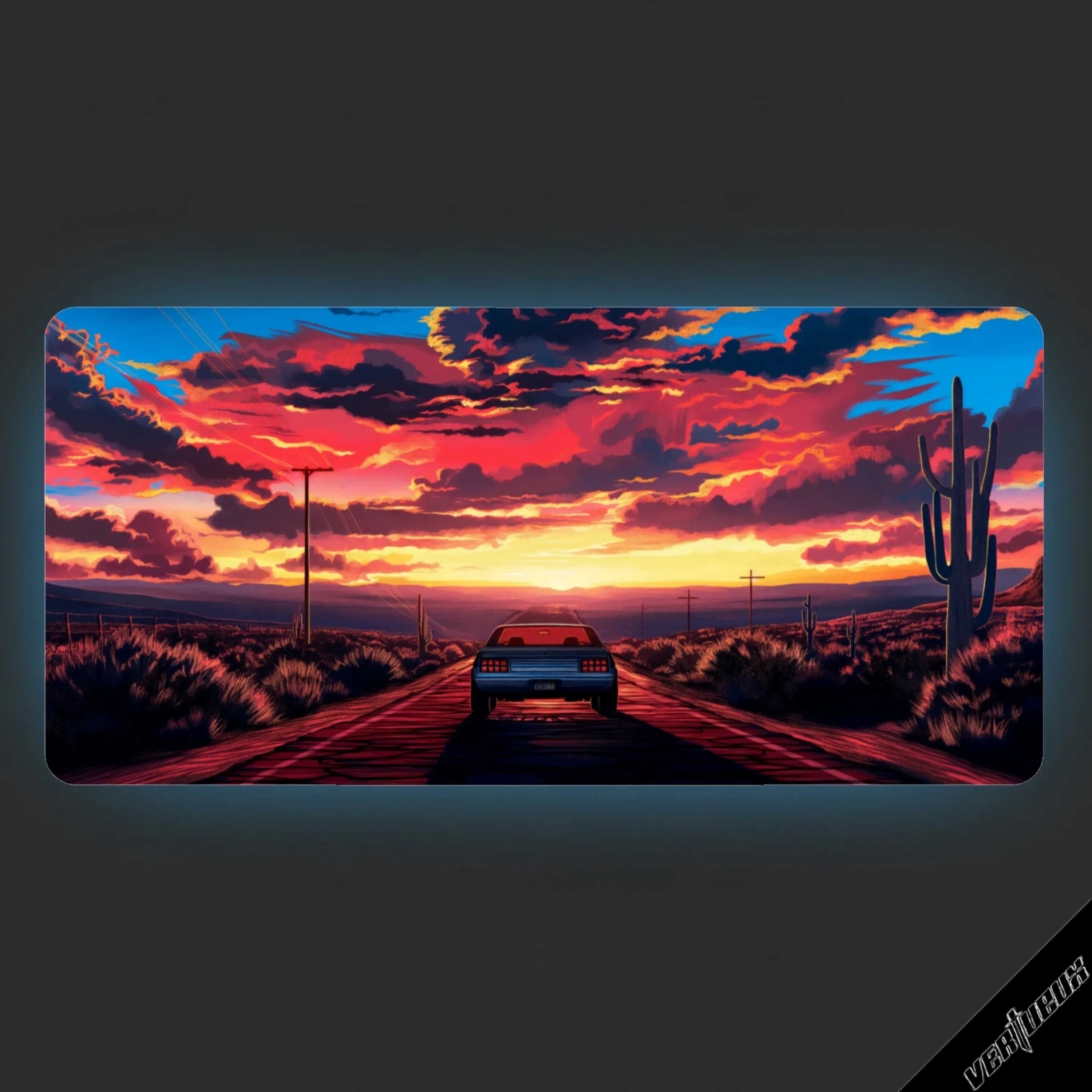 Car Kyron, 70x30 / 90x40 Mousepad