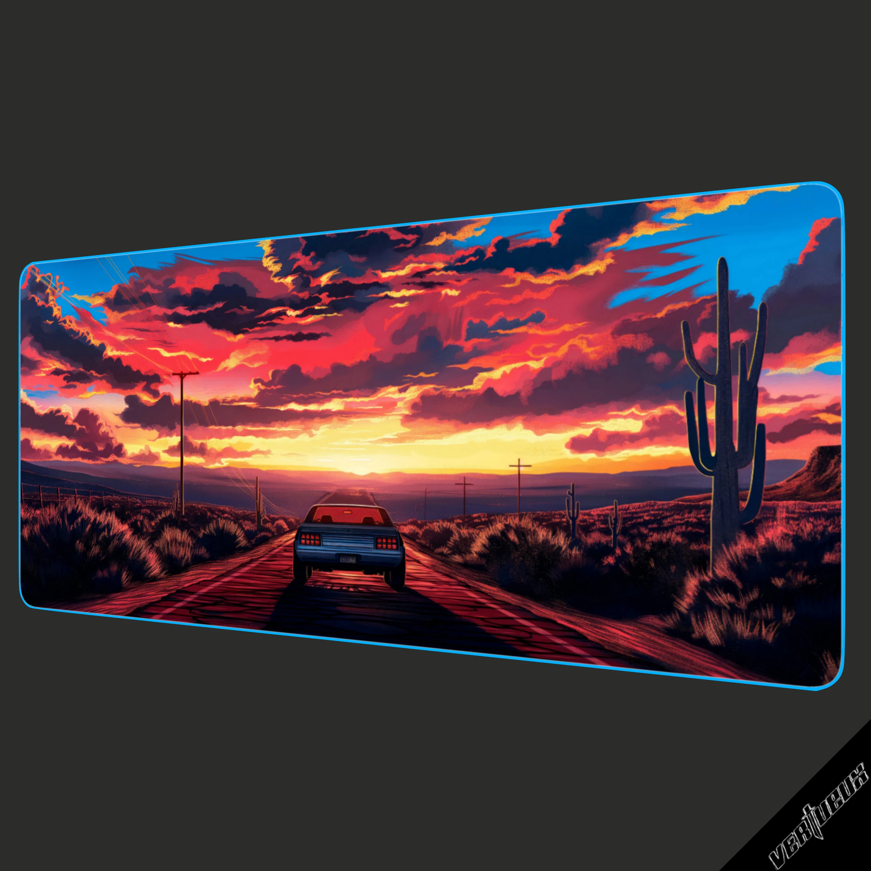 Car Kyron, 70x30 / 90x40 Mousepad
