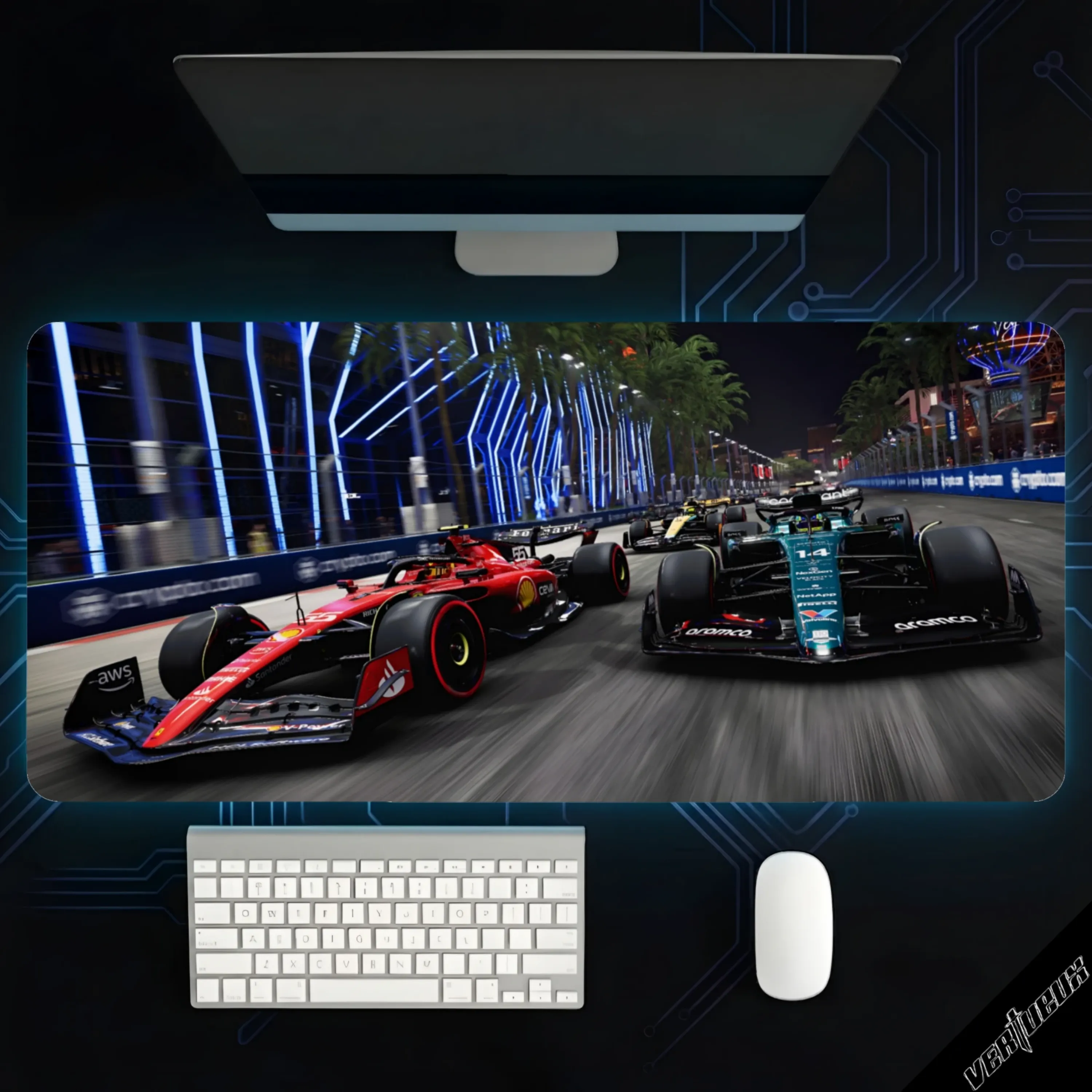 Car Mavor, 70x30 / 90x40 Mousepad