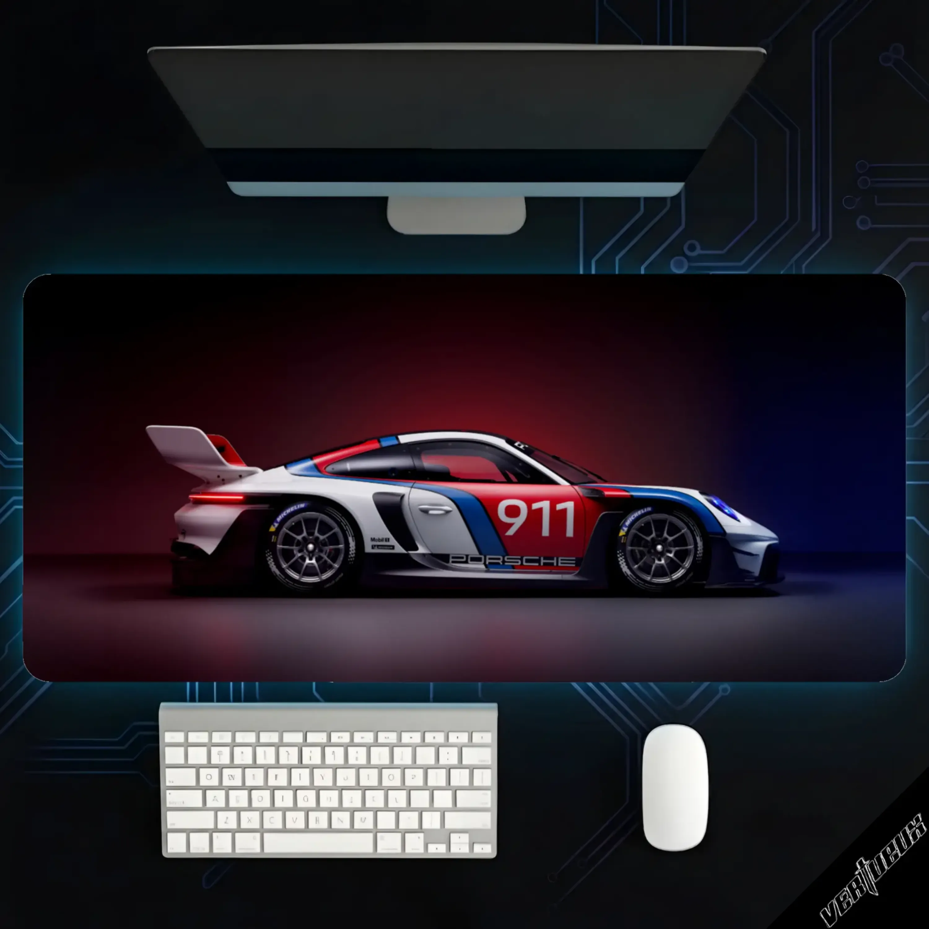 Car Munich, 70x30 / 90x40 Mousepad