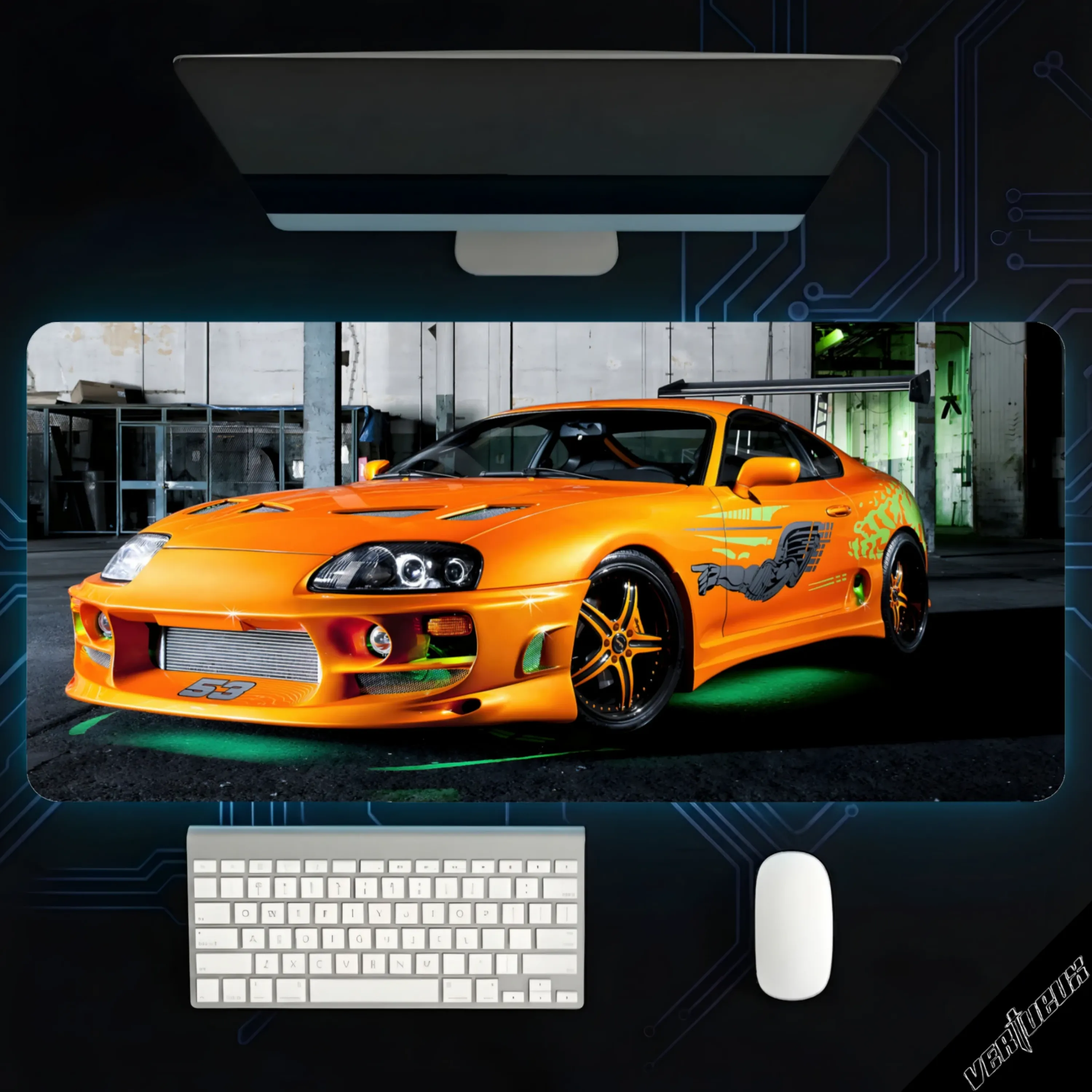 Car Tokyo, 70x30 / 90x40 Mousepad