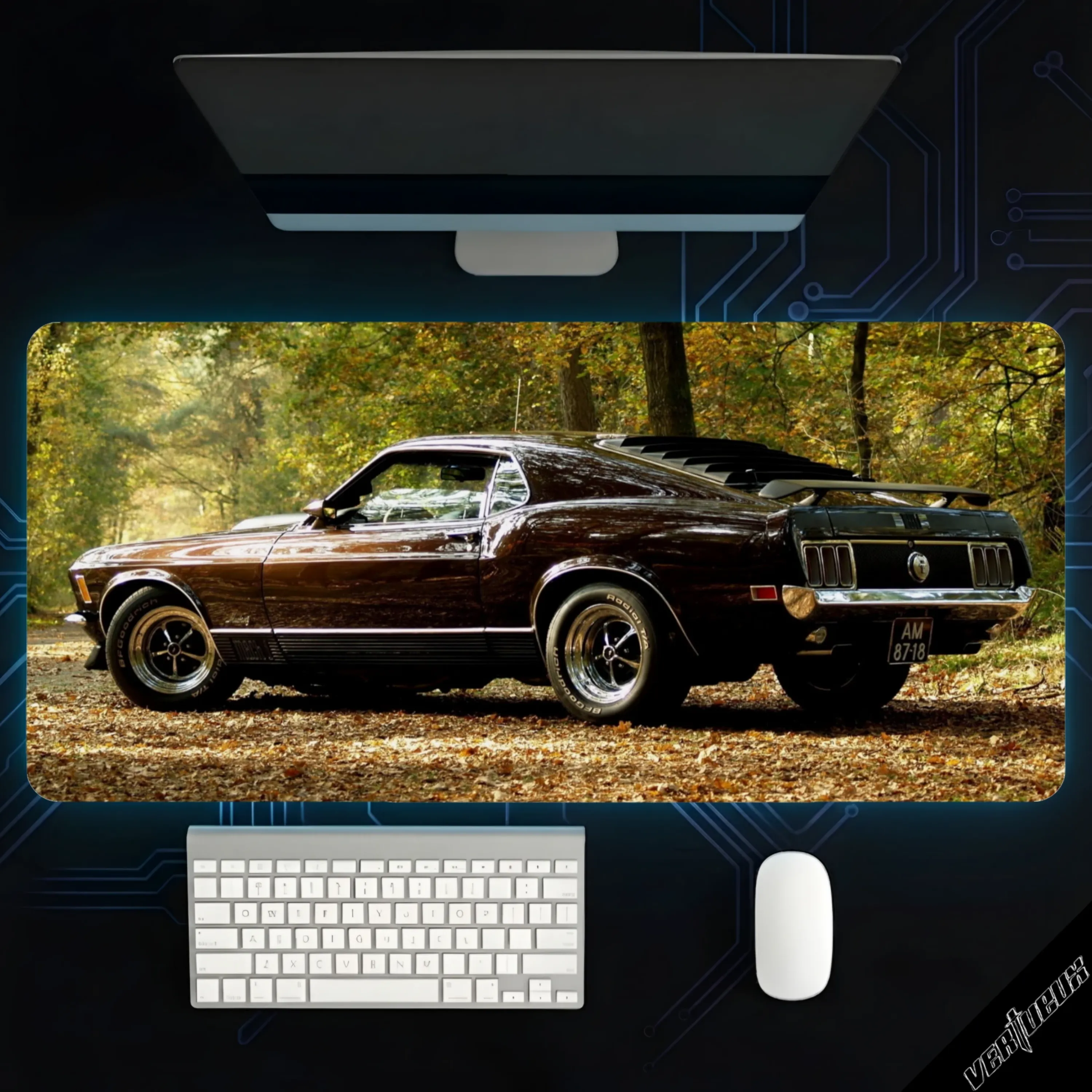 Car Vireo, 70x30 / 90x40 Mousepad